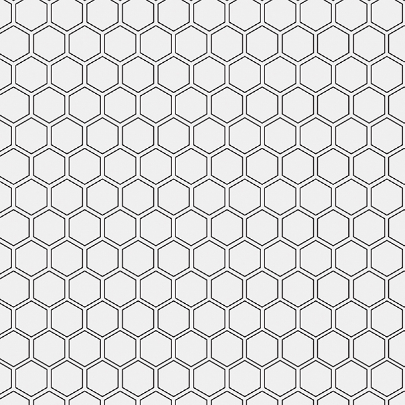 Küchenrückwand Hexagon Mosaik