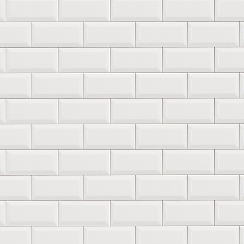 Küchenrückwand Weiße Metrofliesen