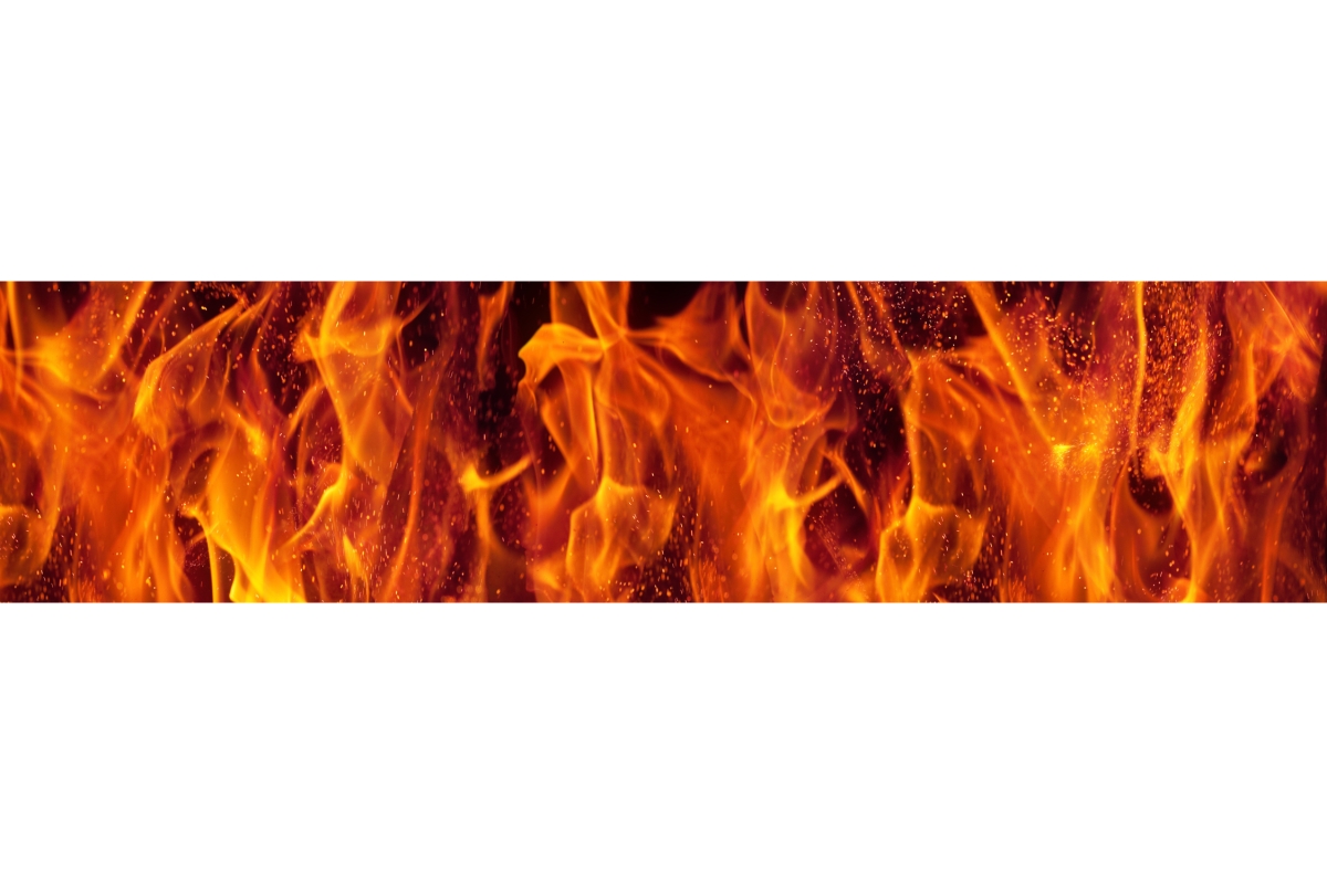 Küchenrückwand Folie Feuer