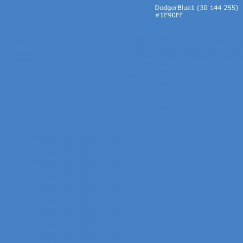 Küchenrückwand Acrylglas Einfarbig Dodger Blau