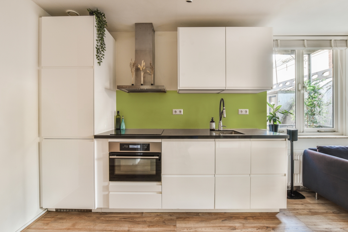 Küchenrückwand Hartschaumplatte Einfarbig Ahorngrün