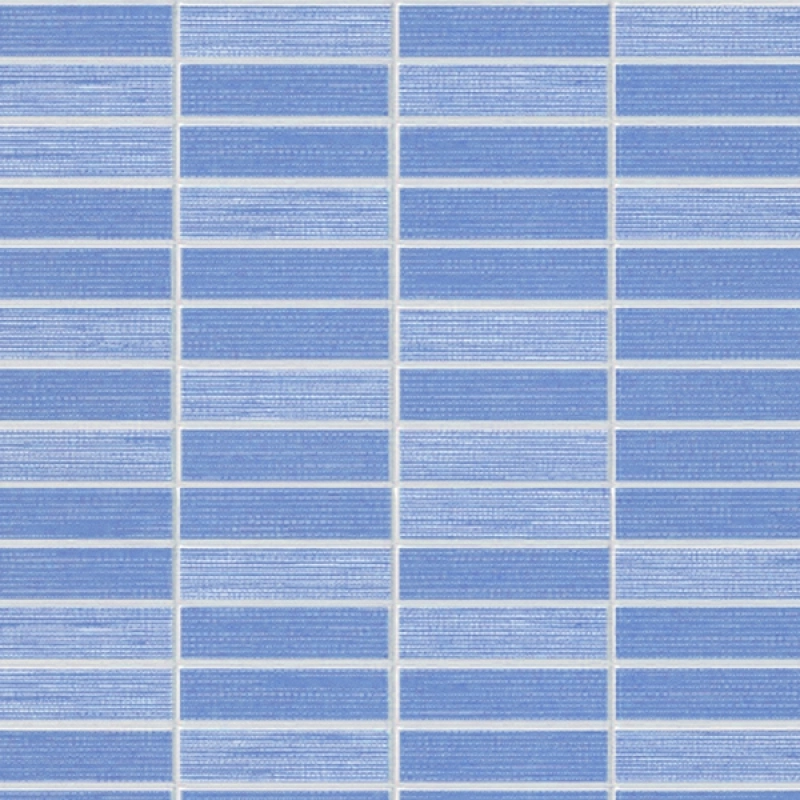 Küchenrückwand Acrylglas Blaue Mosaik