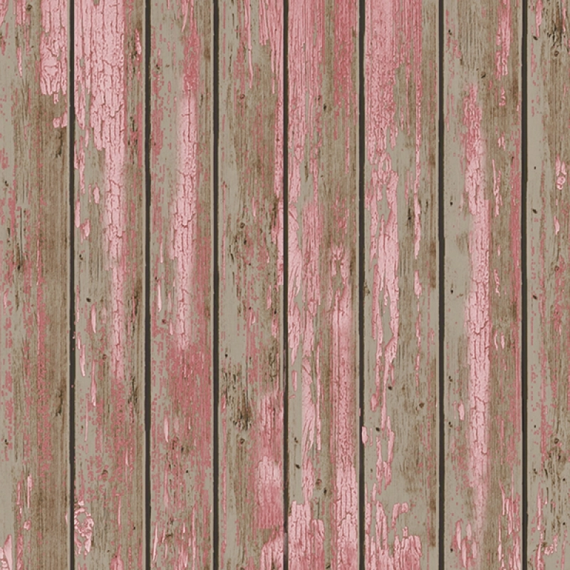Küchenrückwand Hartschaumplatte Vintage Holz Rosarot