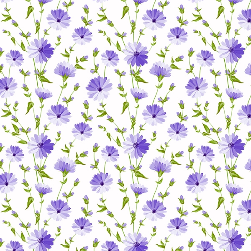 Küchenrückwand Hartschaumplatte Blühende Blumen Lila