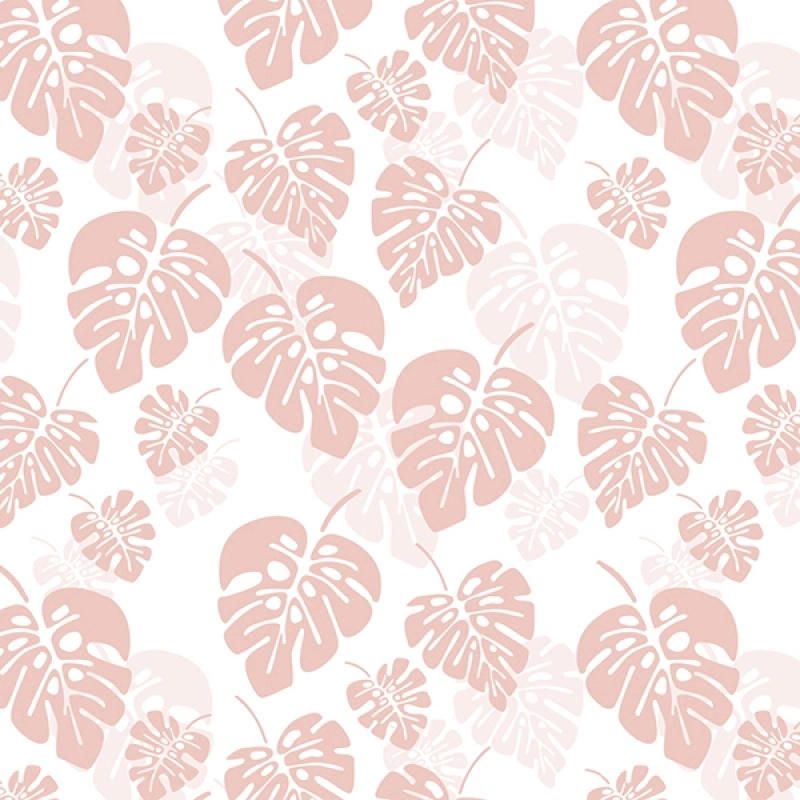 Küchenrückwand Hartschaumplatte Rosa Monstera