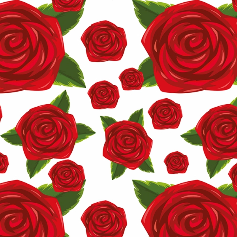 Küchenrückwand Hartschaumplatte Art Nouveau Rose