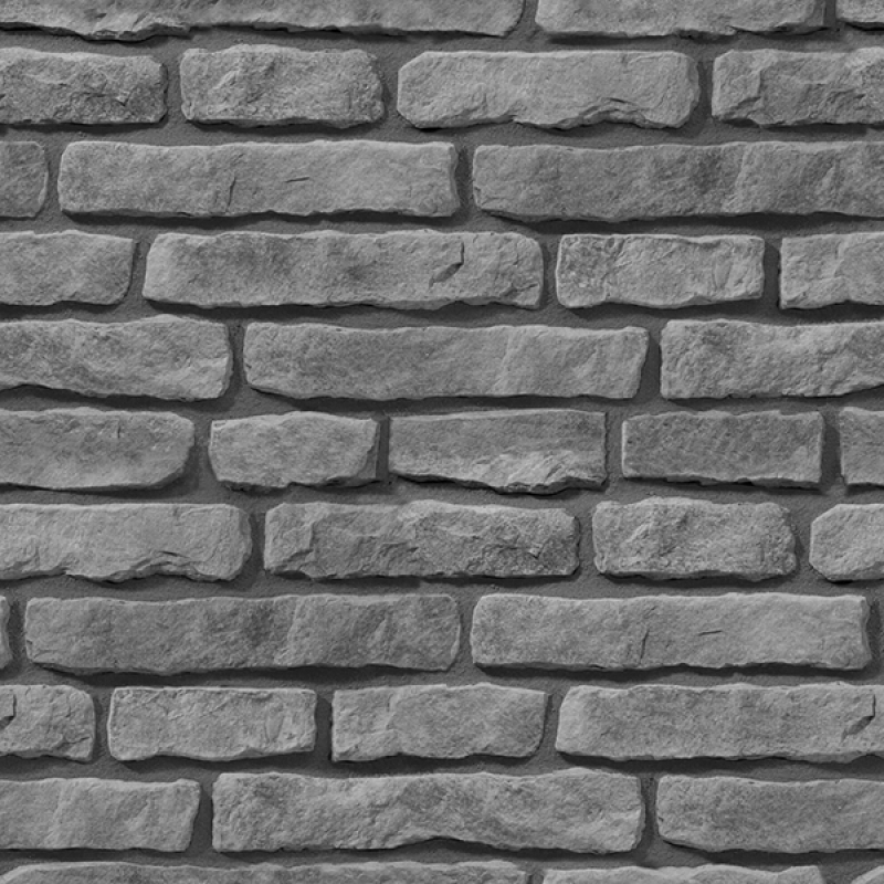 Küchenrückwand Acrylglas Ziegelsteine Grau