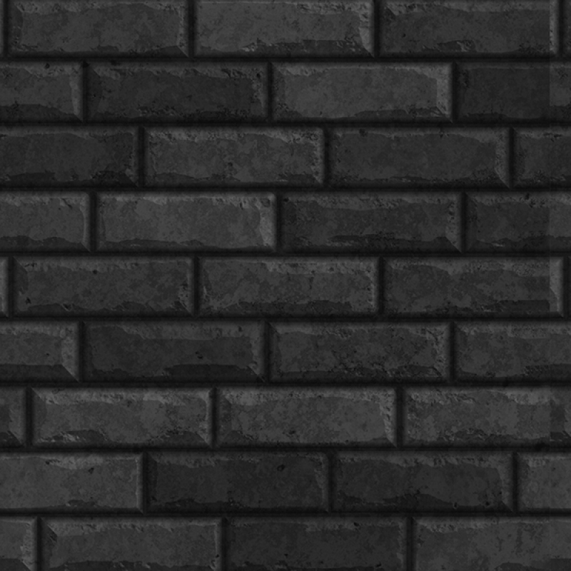 Küchenrückwand Acrylglas Loft Ziegelsteine Anthrazit