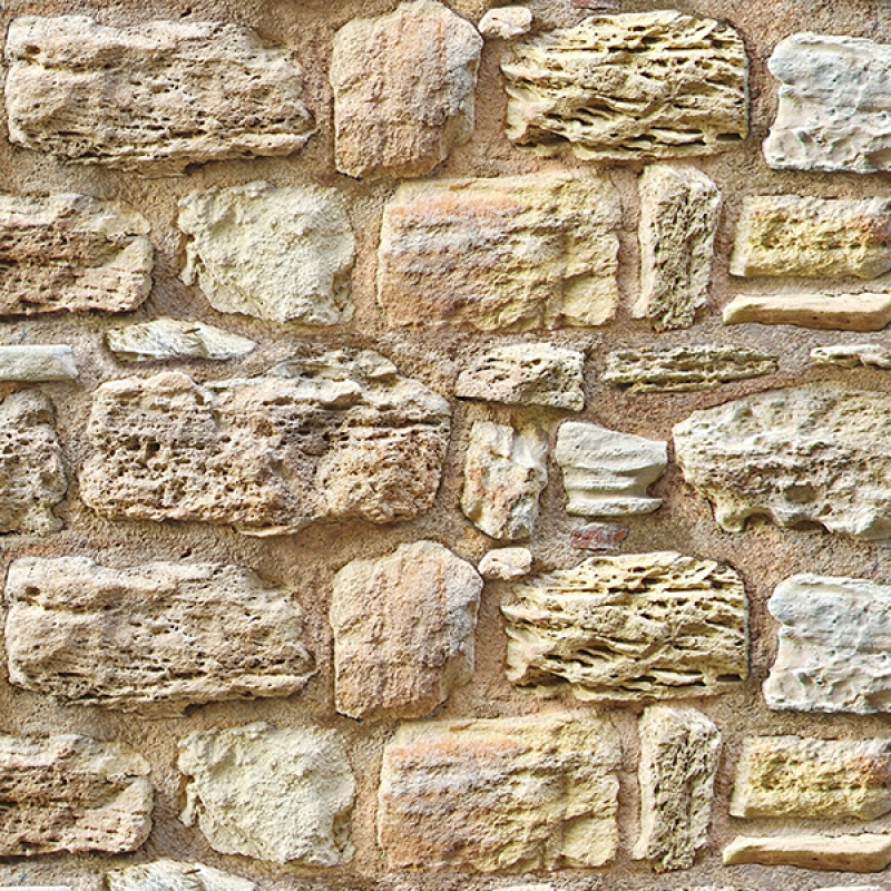 Küchenrückwand Acrylglas Römische Steinwand Optik