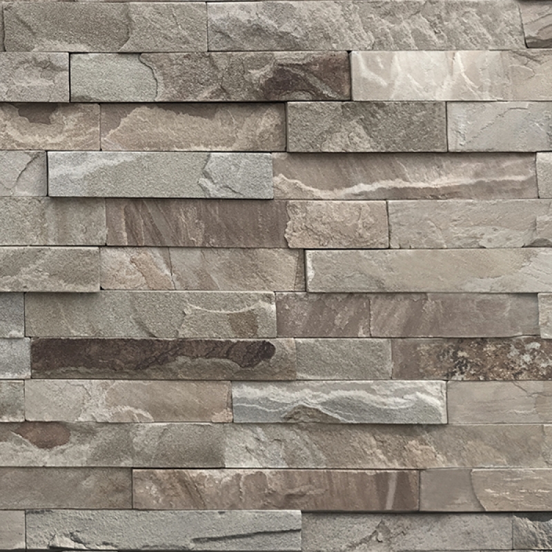 Küchenrückwand Hartschaumplatte Steinmauer Modern