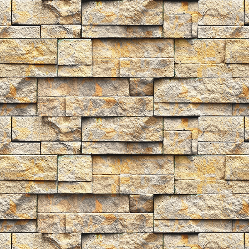 Küchenrückwand Hartschaumplatte Arizona Blocksteinwand