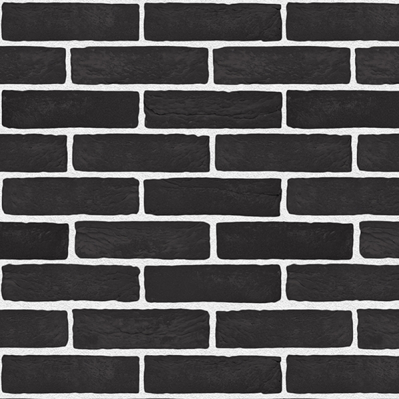 Küchenrückwand Acrylglas Schwarze Riemchen Optik