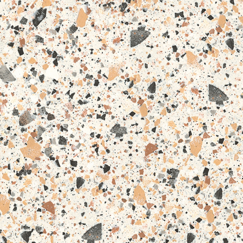 Küchenrückwand Acrylglas Terrazzo Steinoptik