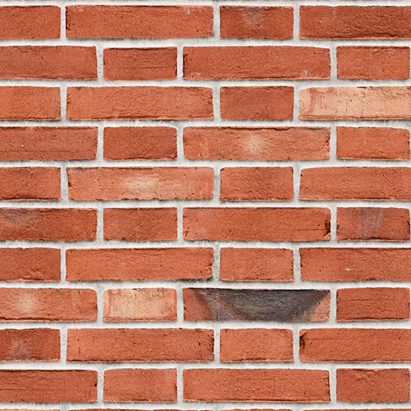 Küchenrückwand Acrylglas Backsteinwand Rot