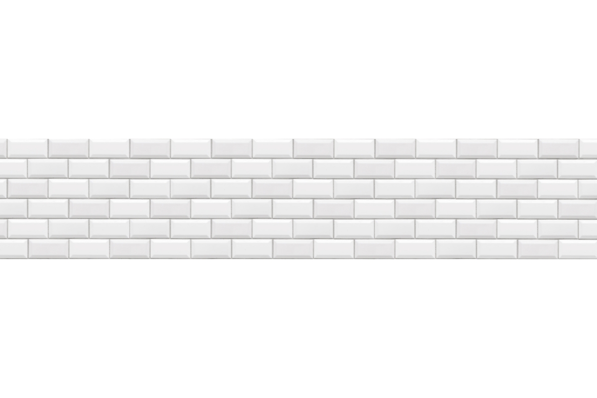 Küchenrückwand Hartschaumplatte Metrofliesen Optik