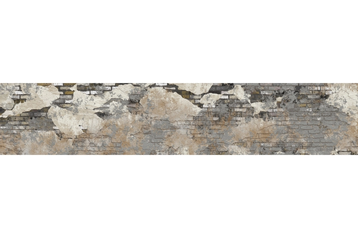 Küchenrückwand Hartschaumplatte Trümmer Steinwand