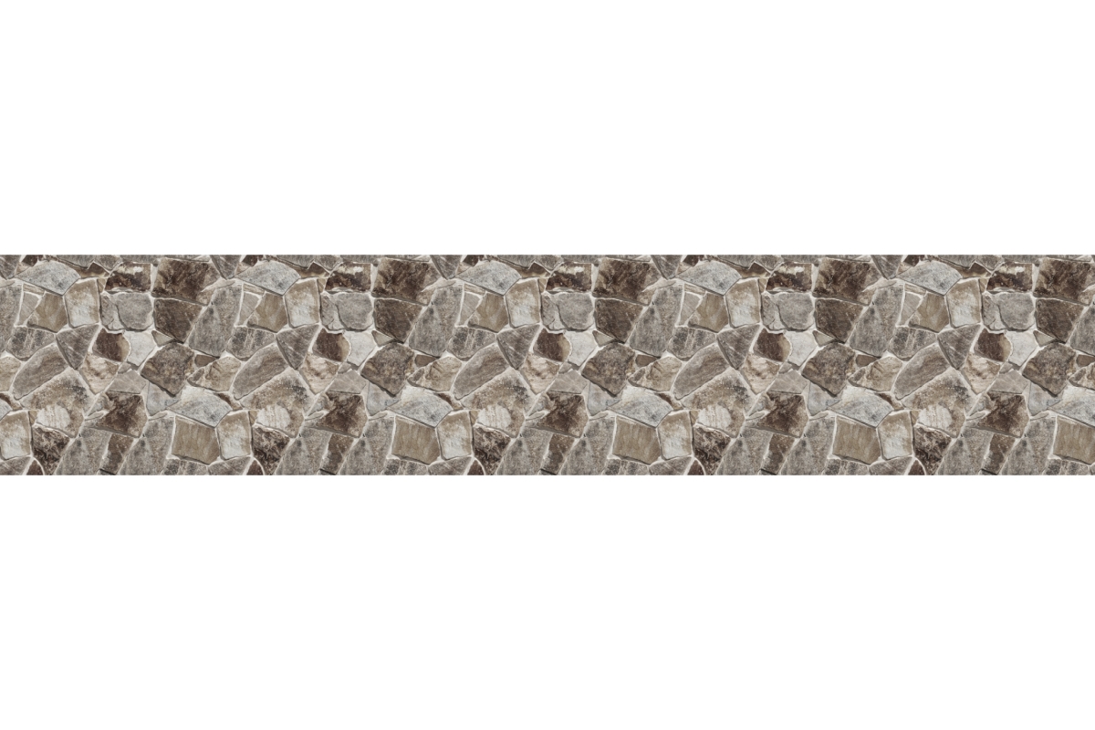 Küchenrückwand Hartschaumplatte Bruchstein Optik