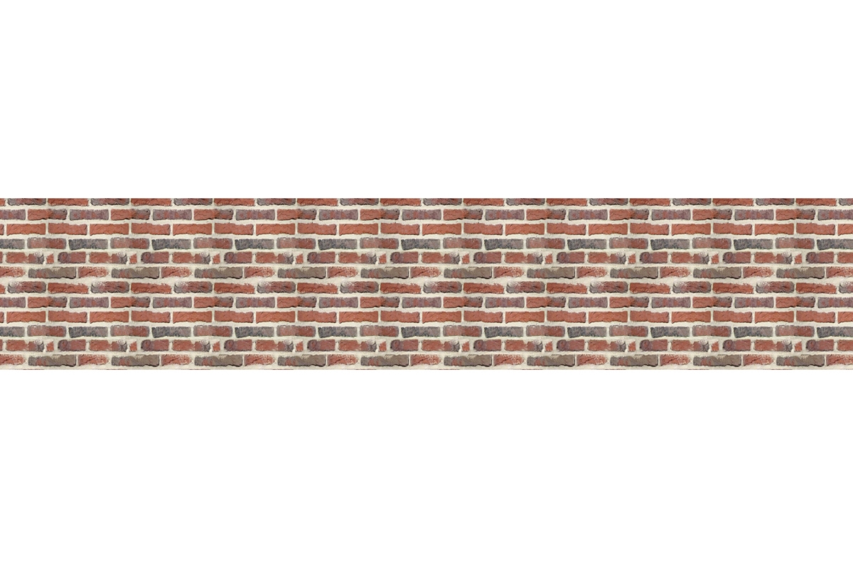 Küchenrückwand Hartschaumplatte Ziegelstein Optik