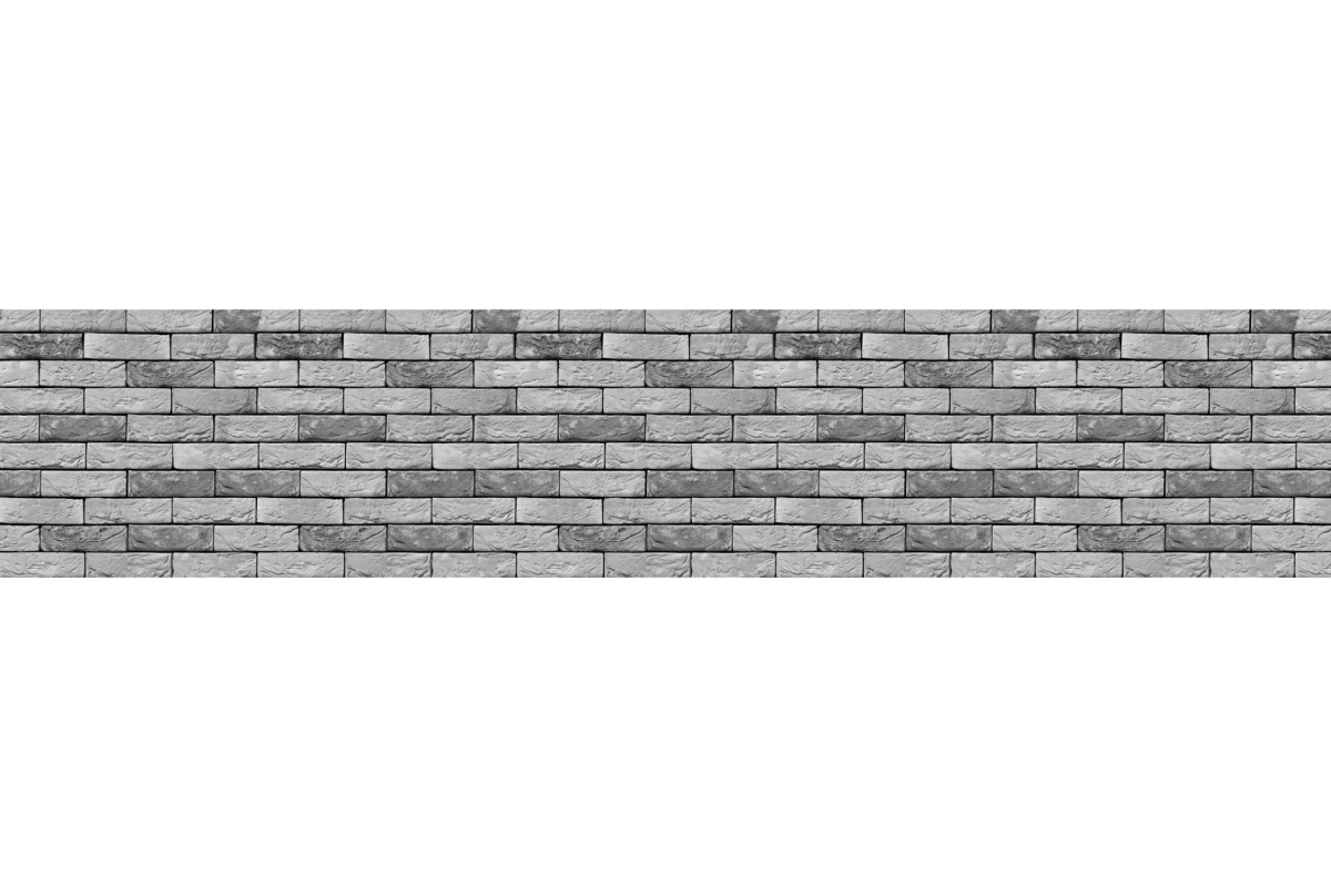 Küchenrückwand Acrylglas Loft Stil Backstein Grau