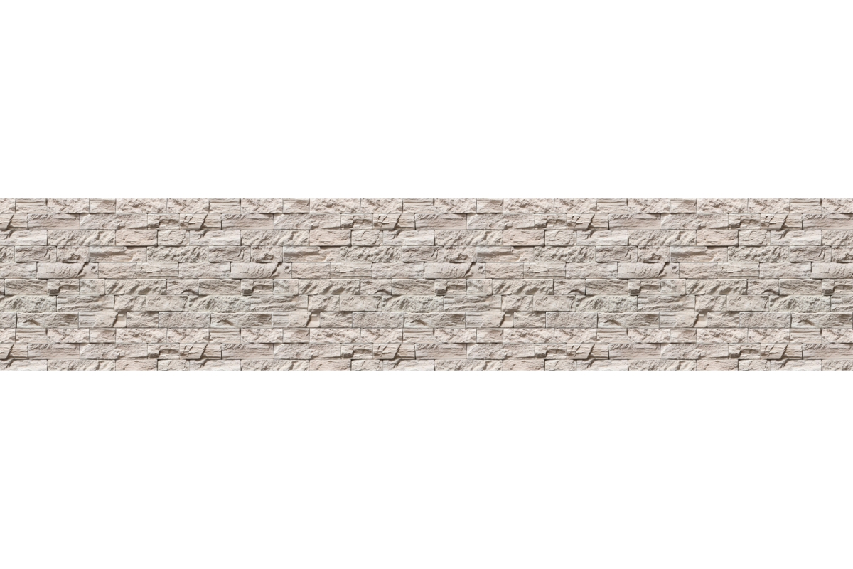 Küchenrückwand Acrylglas Beige Steinwand