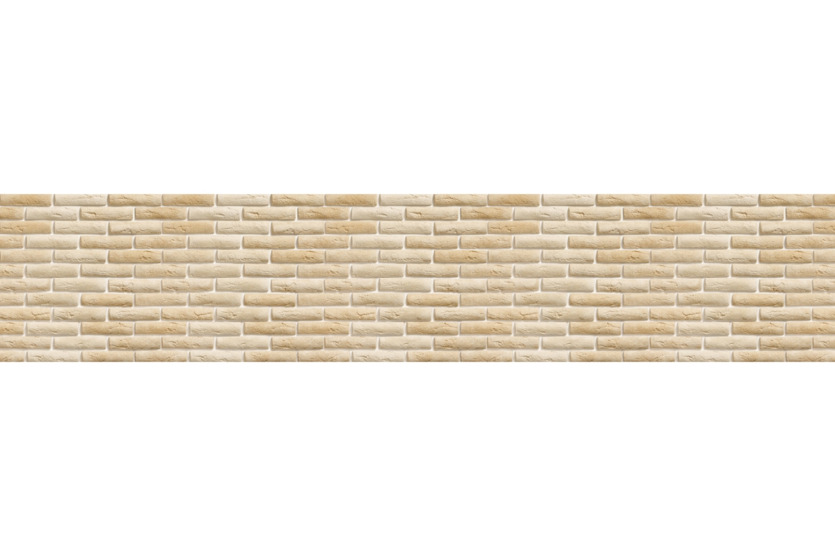 Küchenrückwand Acrylglas Moderne Backsteine Beige