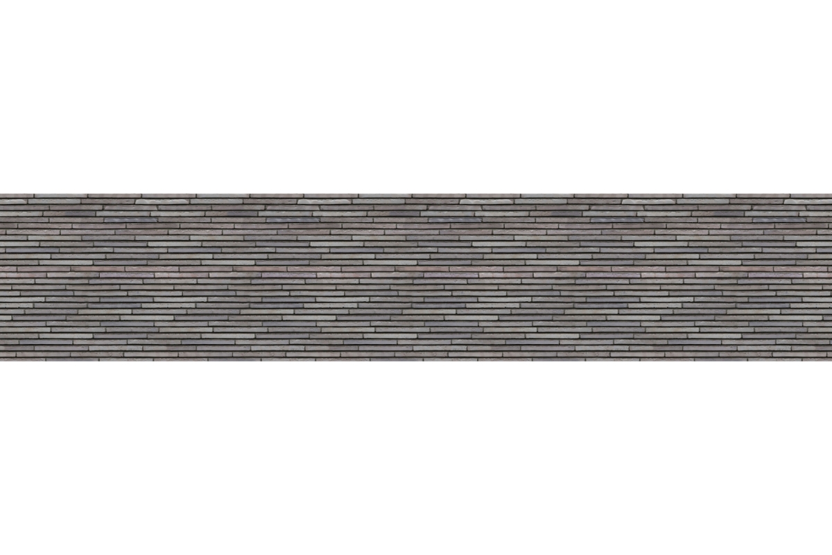 Küchenrückwand Hartschaumplatte Schmale Schiefersteine