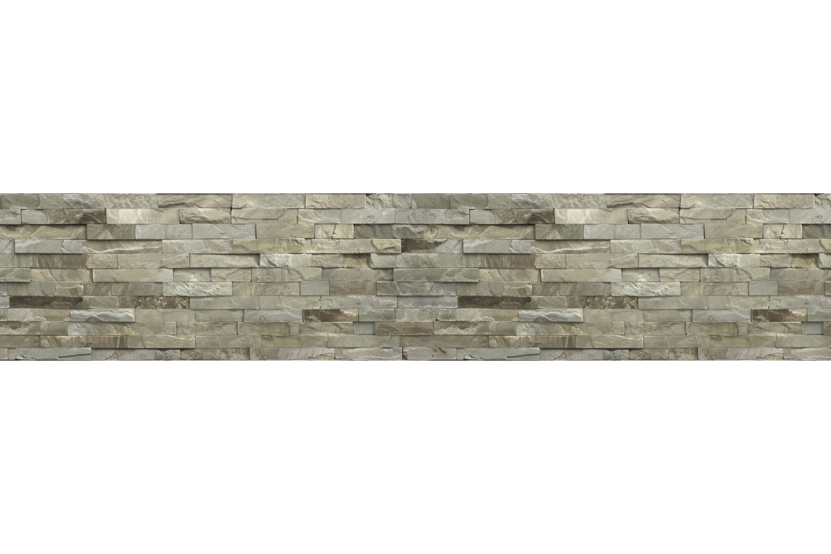 Küchenrückwand Hartschaumplatte Steinmauer Barock