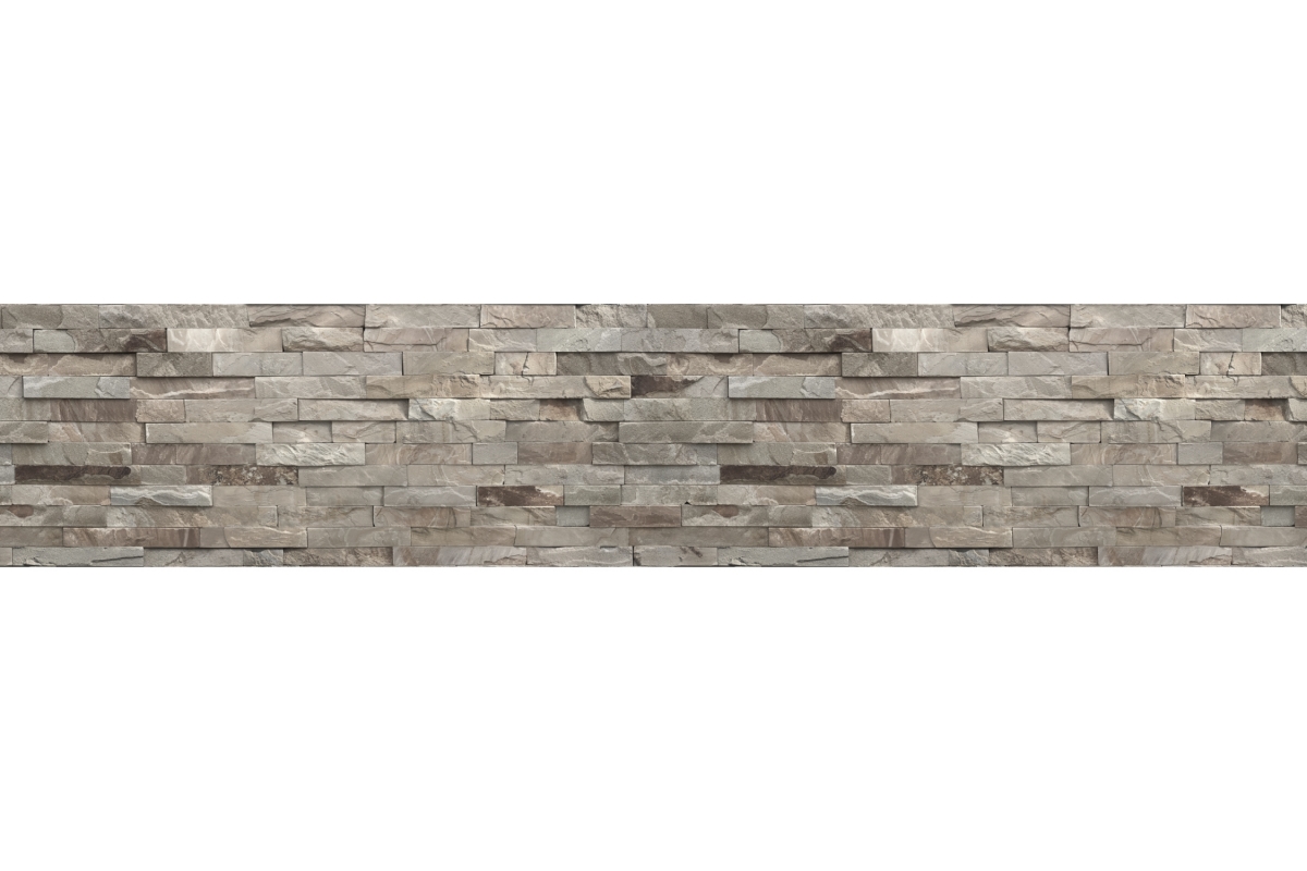 Küchenrückwand Hartschaumplatte Steinmauer Modern