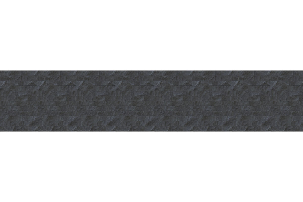 Küchenrückwand Acrylglas Schieferoptik Anthrazit