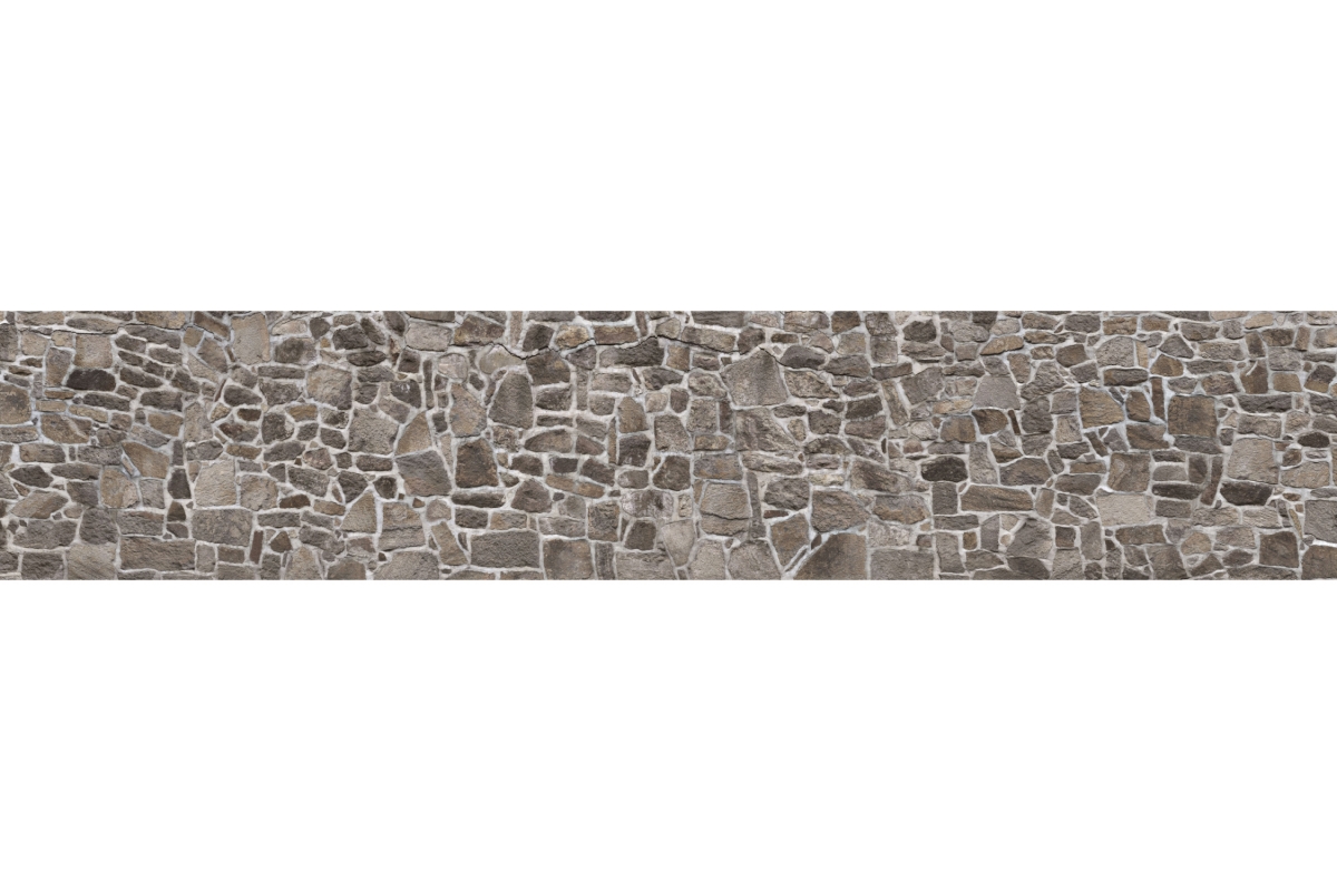 Küchenrückwand Acrylglas Burgsteinmauer Optik