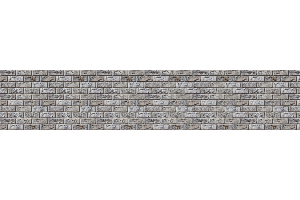 Küchenrückwand Acrylglas Steinwand Riemchen Optik