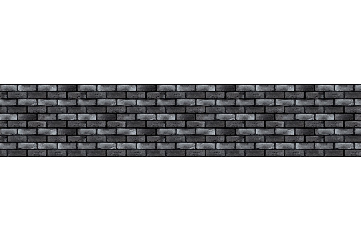 Küchenrückwand Acrylglas Anthrazit Backstein