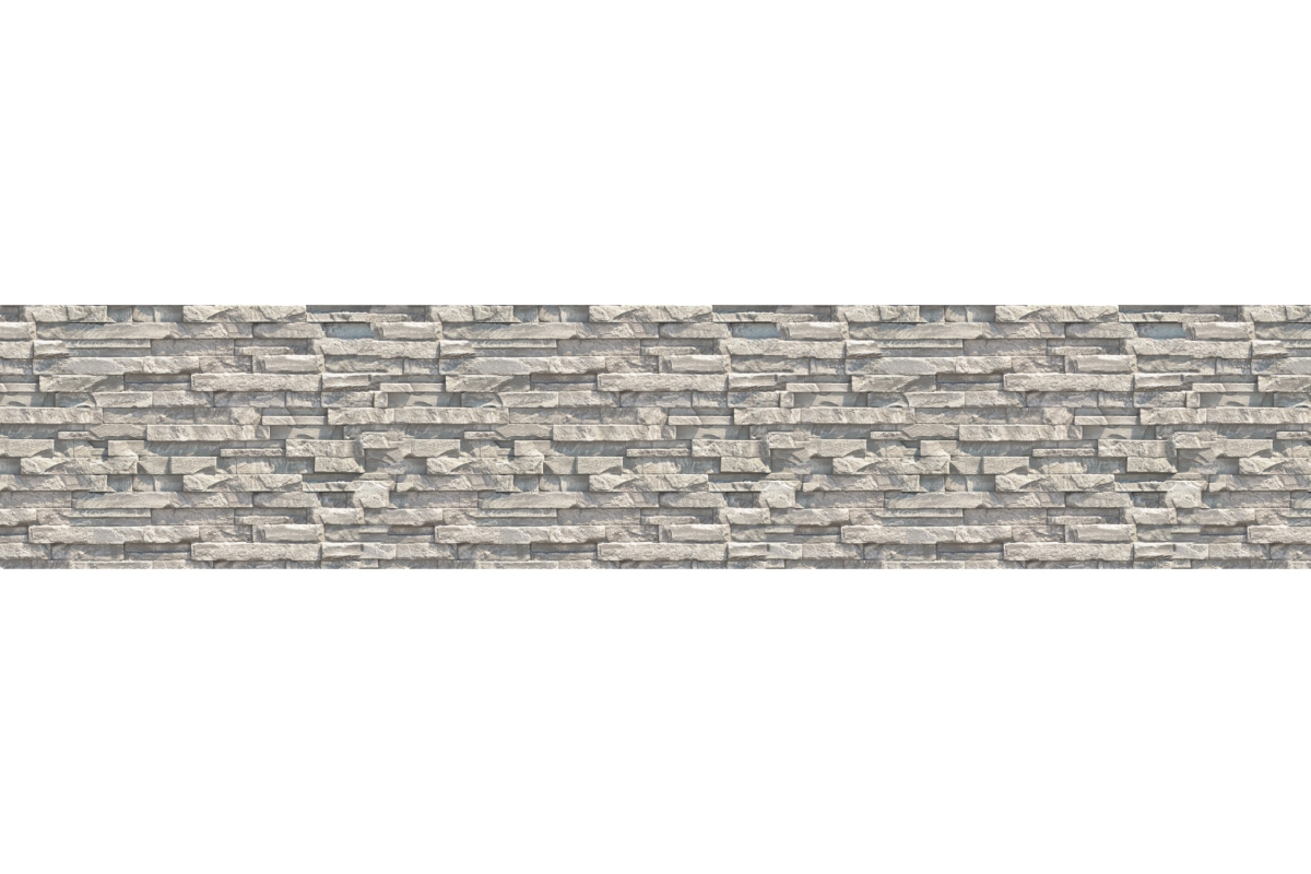 Küchenrückwand Hartschaumplatte Moderne Riemchenwand Optik