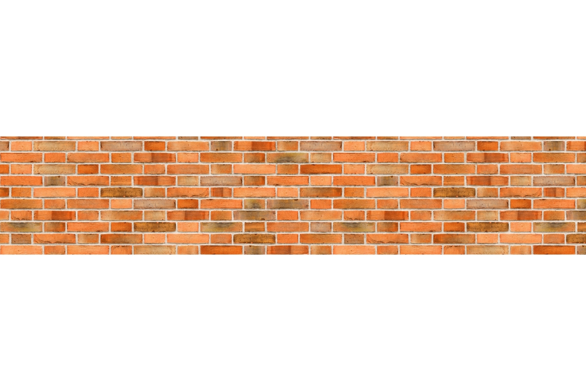 Küchenrückwand Acrylglas Klinkerriemchen Kupfer