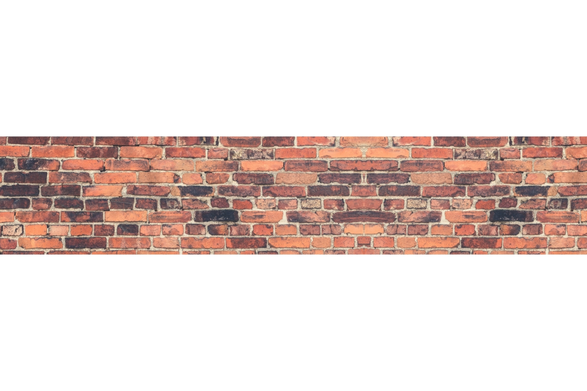 Küchenrückwand Acrylglas Retro Backstein Motiv