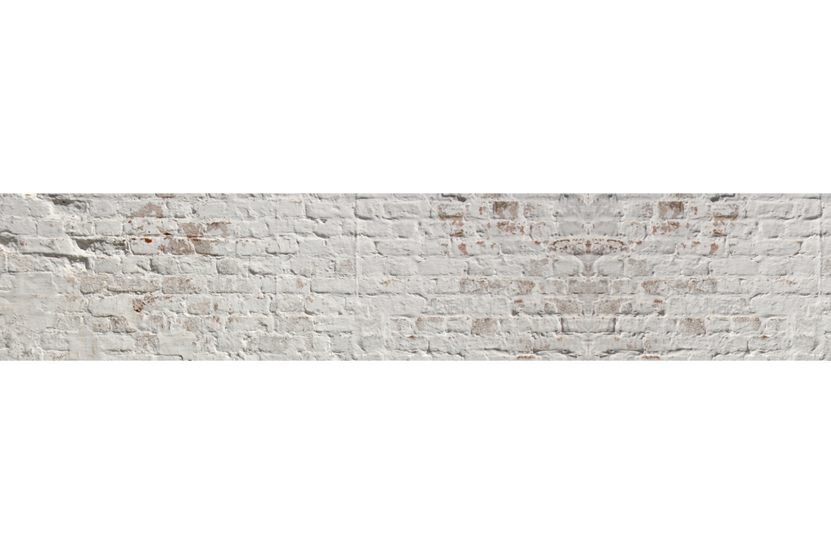 Küchenrückwand Acrylglas Antik Backstein Motiv Weiß