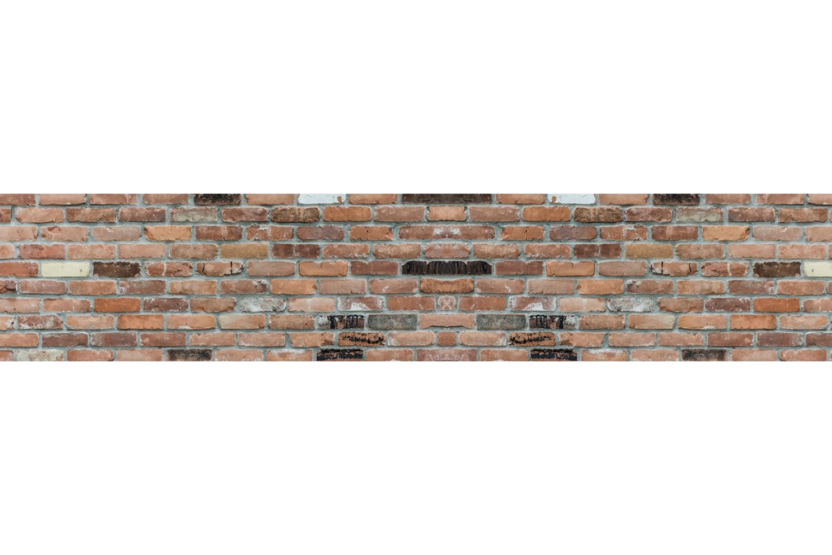 Küchenrückwand Acrylglas Backstein Optik Retro