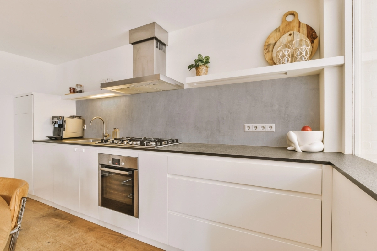 Küchenrückwand Aluverbund Loft Steinoptik