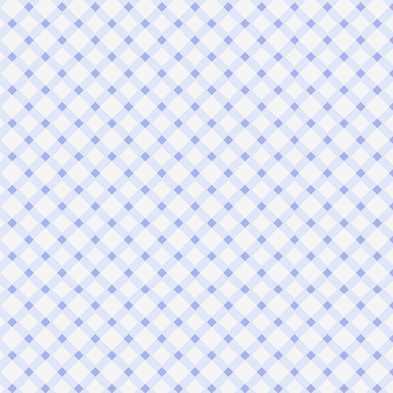 Küchenrückwand Vichy Muster Blau