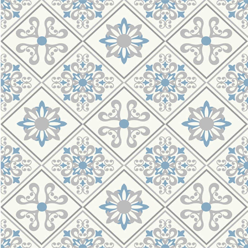 Küchenrückwand Floral Patchwork