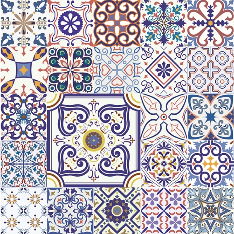 Küchenrückwand Hartschaumplatte Dream Patchwork