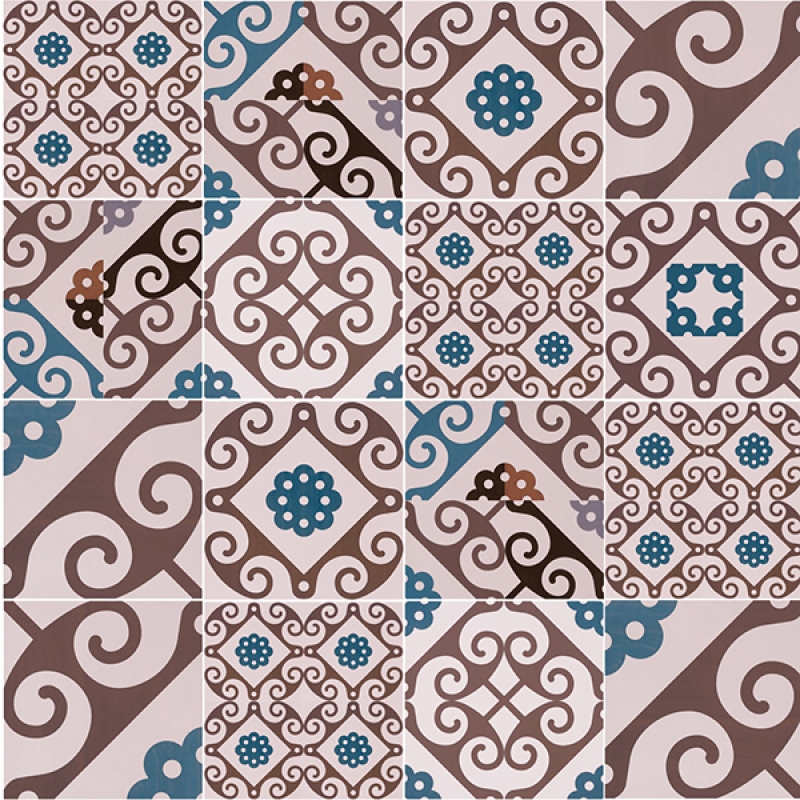 Küchenrückwand Kunstvolle Patchwork