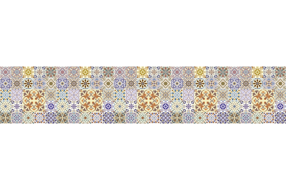 Küchenrückwand Marokko Patchwork