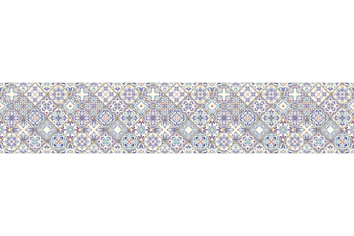 Küchenrückwand Acrylglas Orient Patchwork Fliesen