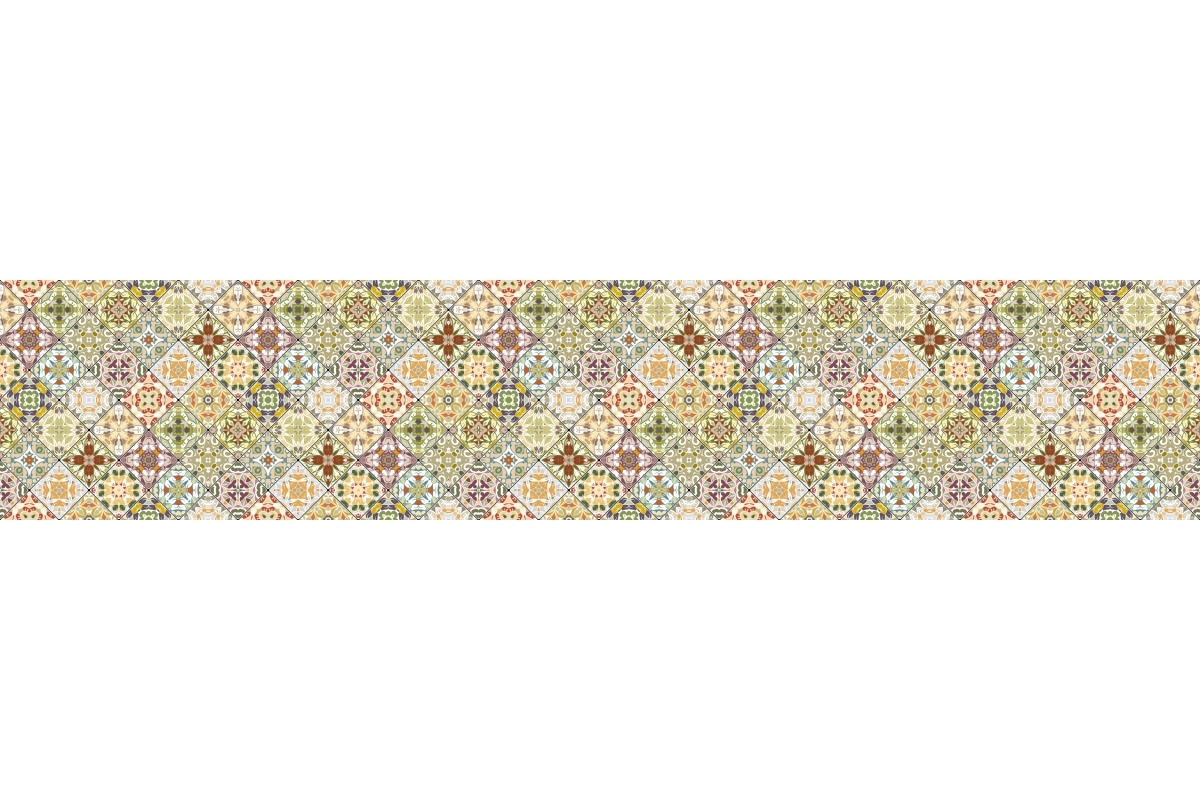 Küchenrückwand Acrylglas Kreatives Patchwork