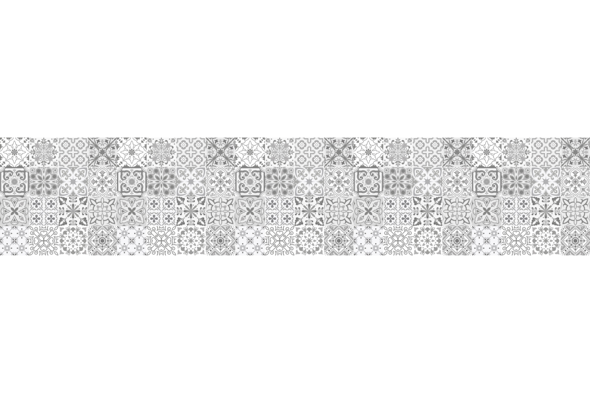 Küchenrückwand Grau Patchwork Kacheln