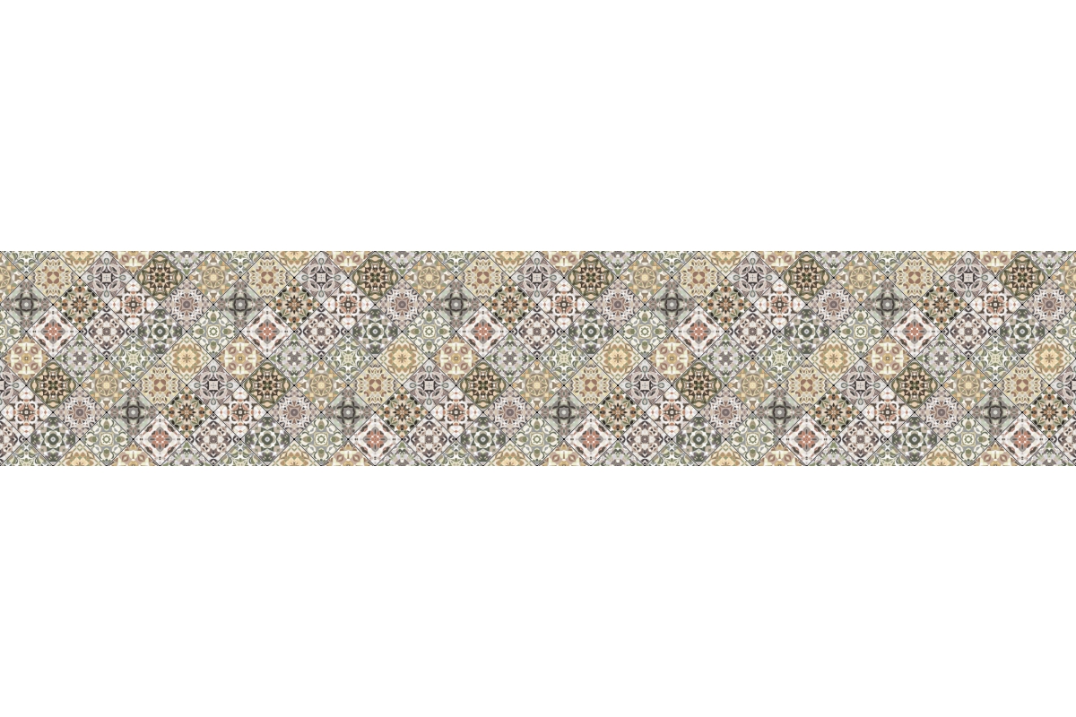 Küchenrückwand Acrylglas Patchwork Kunst