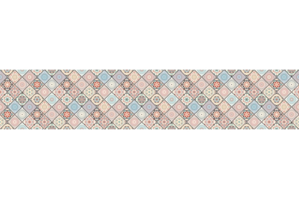 Küchenrückwand Acrylglas Boho Patchwork