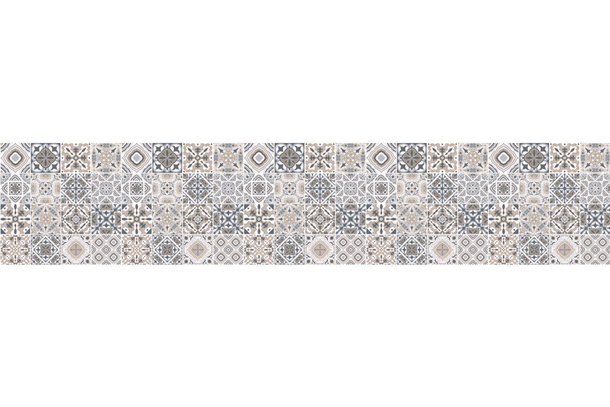 Küchenrückwand Antike Patchwork