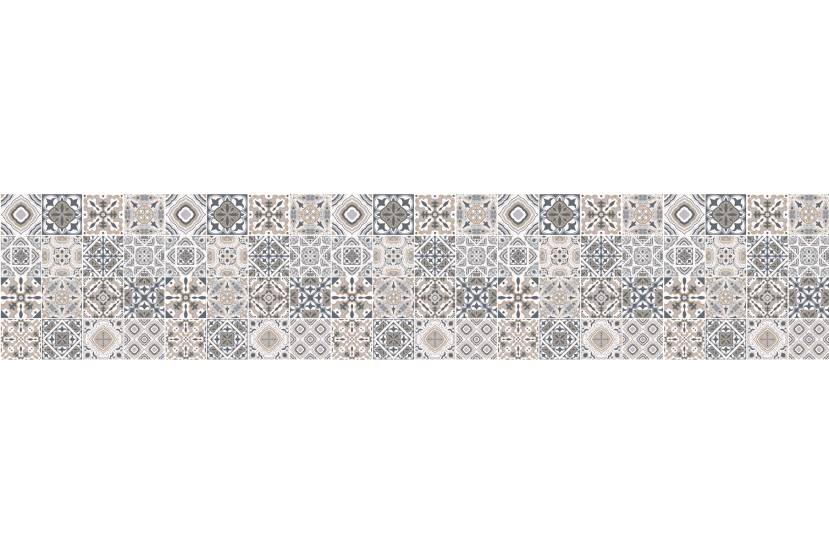 Küchenrückwand Acrylglas Antike Patchwork
